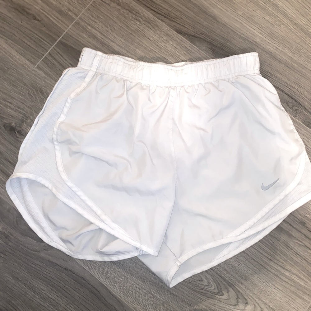 Size small white Nike shorts